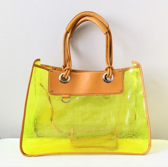 Rare Large Dolce & Gabbana vinyl bag - Picture 1 of 14